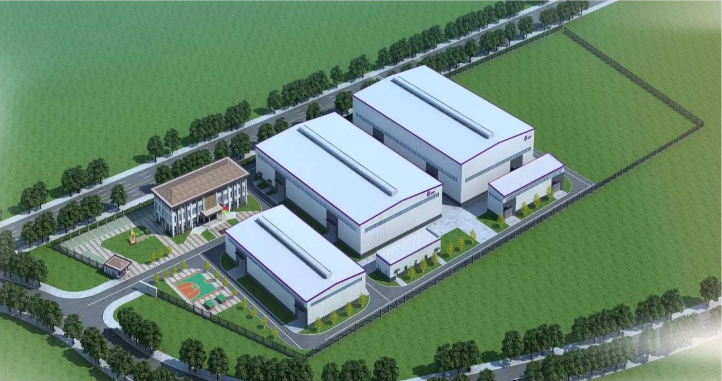 圣泉(泰国)特殊合金项目主体施工进行中