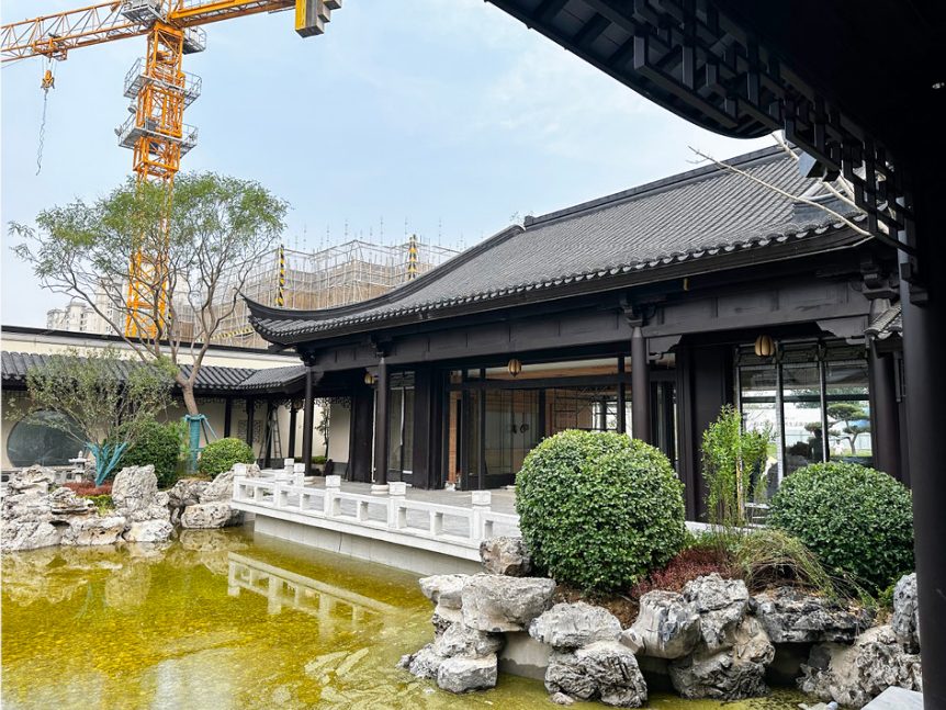 城建未来健康古建景观项目