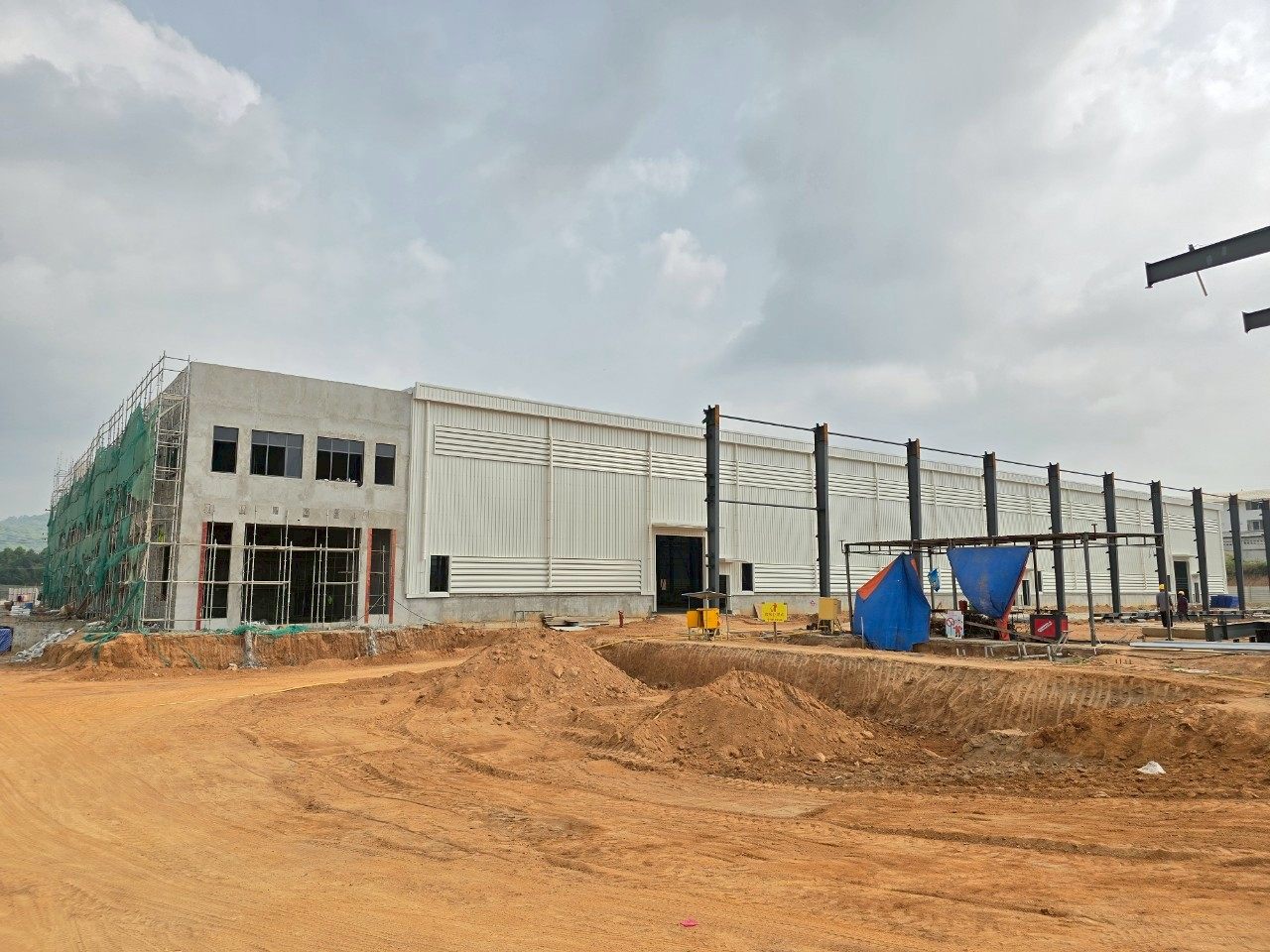 善工信制造（泰国）厂房钢结构现场 / Suntrust Manufacturing Thailand steel structure site