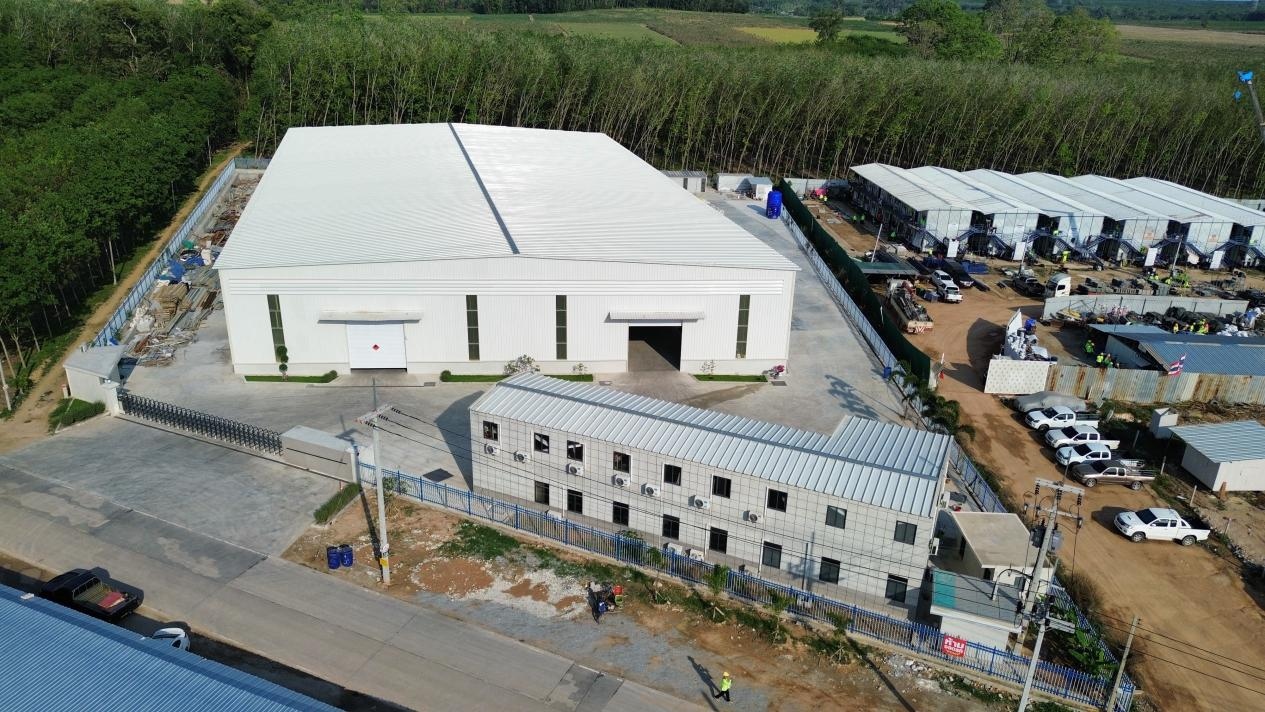 赛维斯集团泰国工厂厂房与办公区
